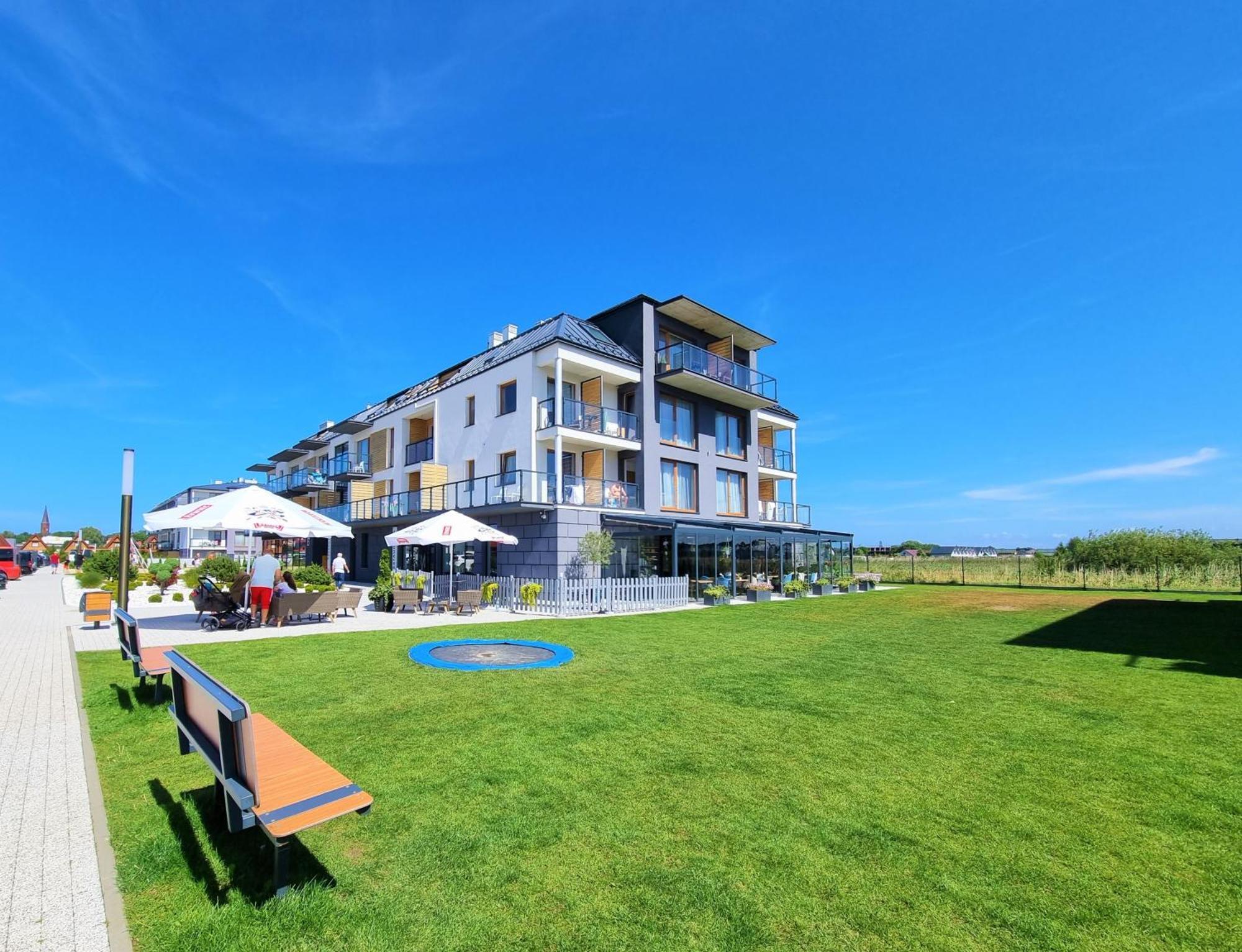 Apartament "Blu10" Z Basenem Sarbinowo Exteriör bild
